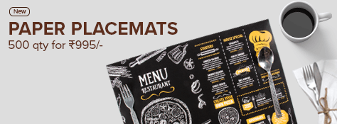 Placemats for Restaurants Online - Custom Dining Placemat Printing- Inkmonk